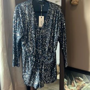 Sequin romper